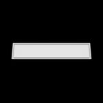 12x53 wall vent cover, front view