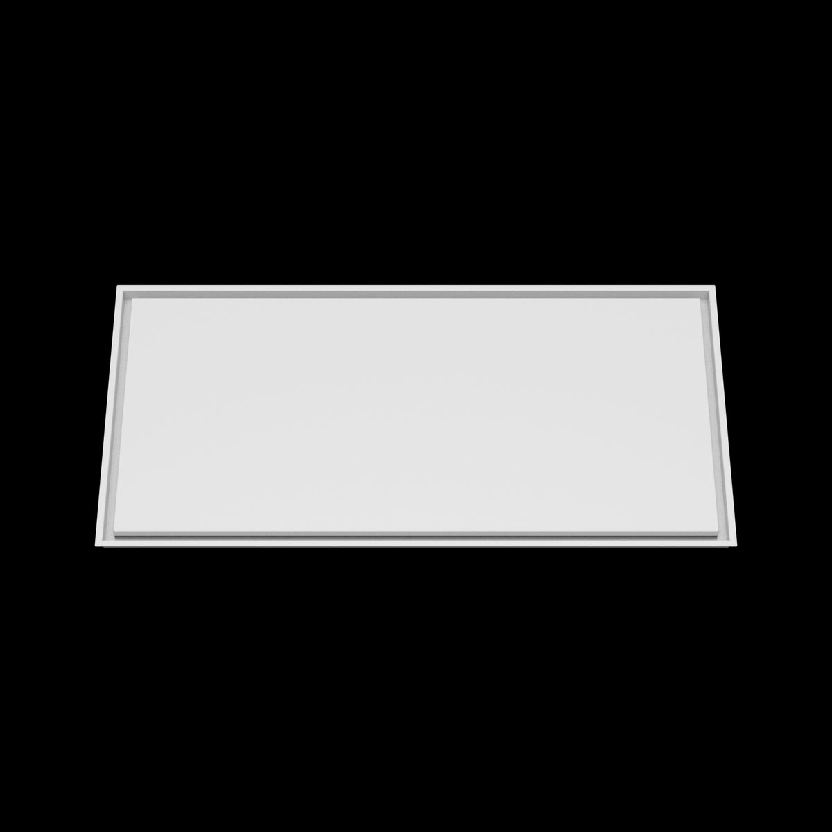 24x49 wall vent cover, front view