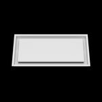 10x21 ceiling vent cover, front view
