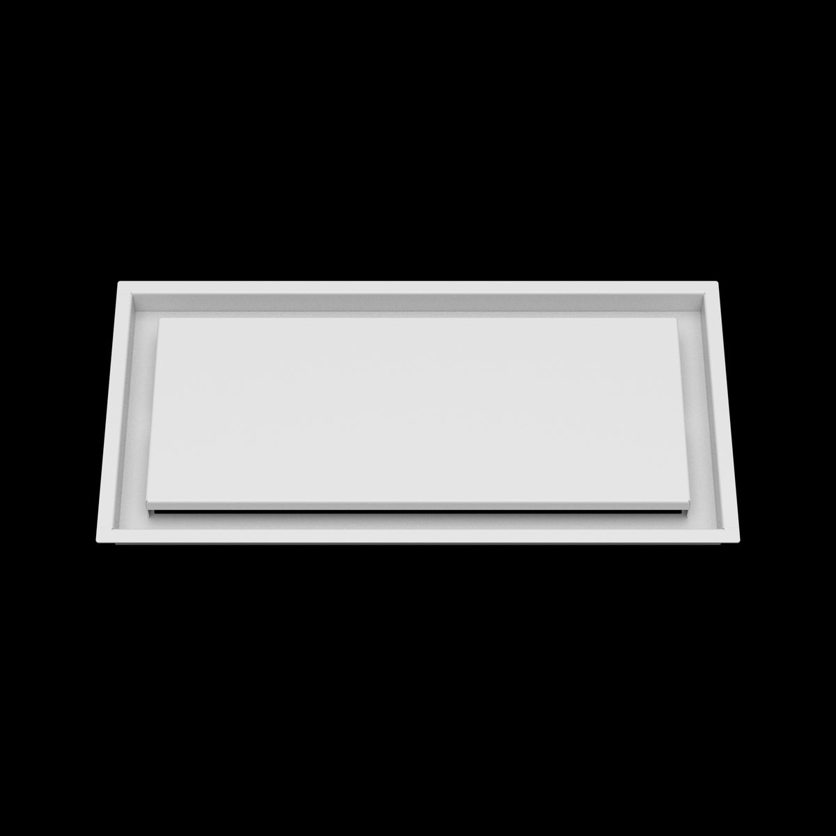 10x21 ceiling vent cover, front view