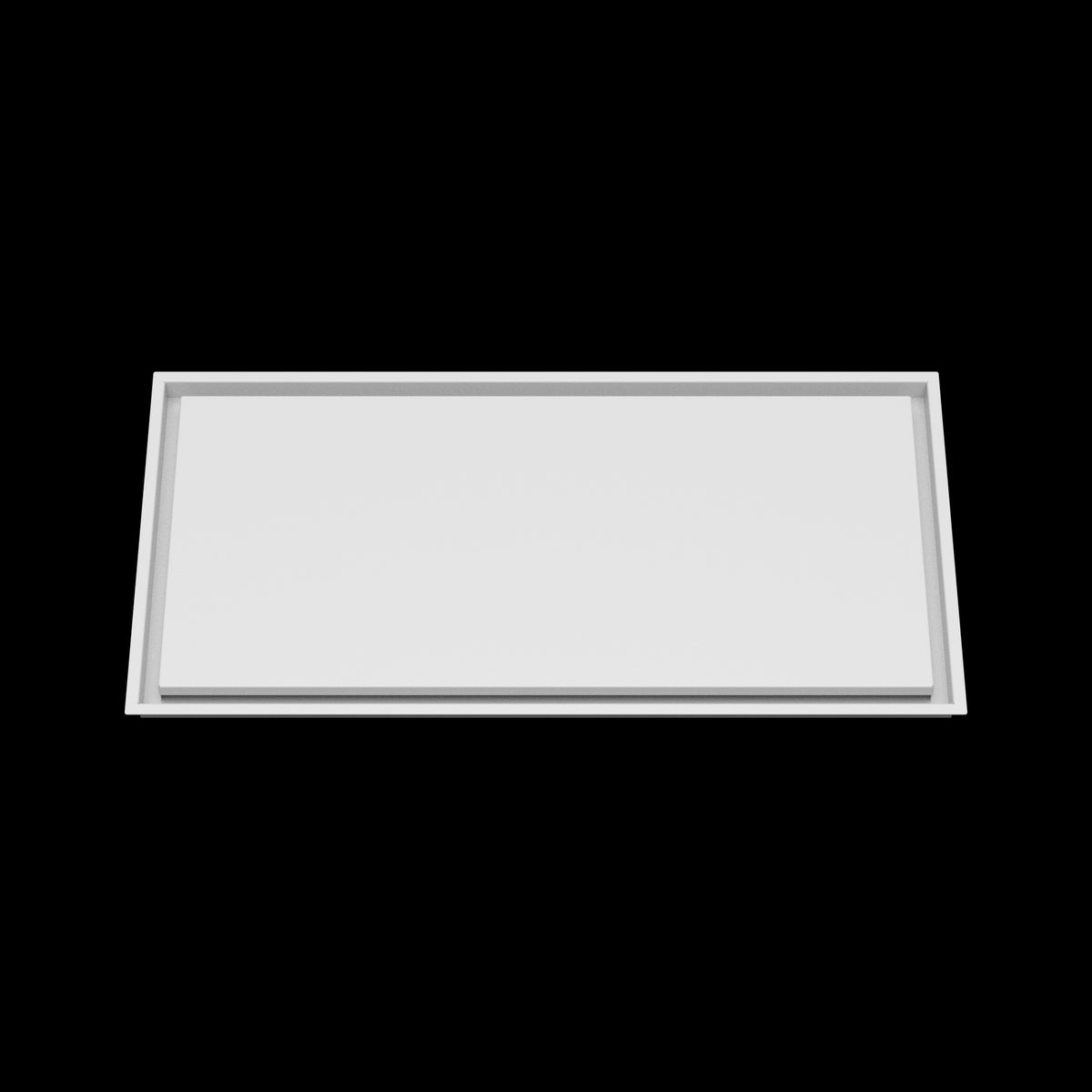 17x35 wall vent cover, front view