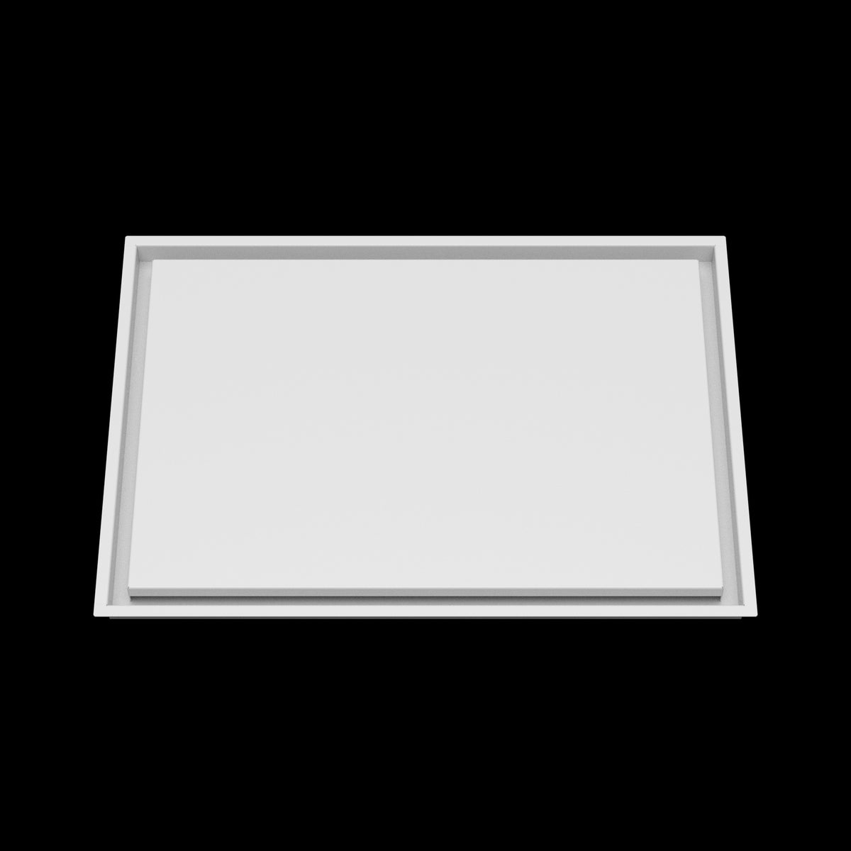 19x27 wall vent cover, front view