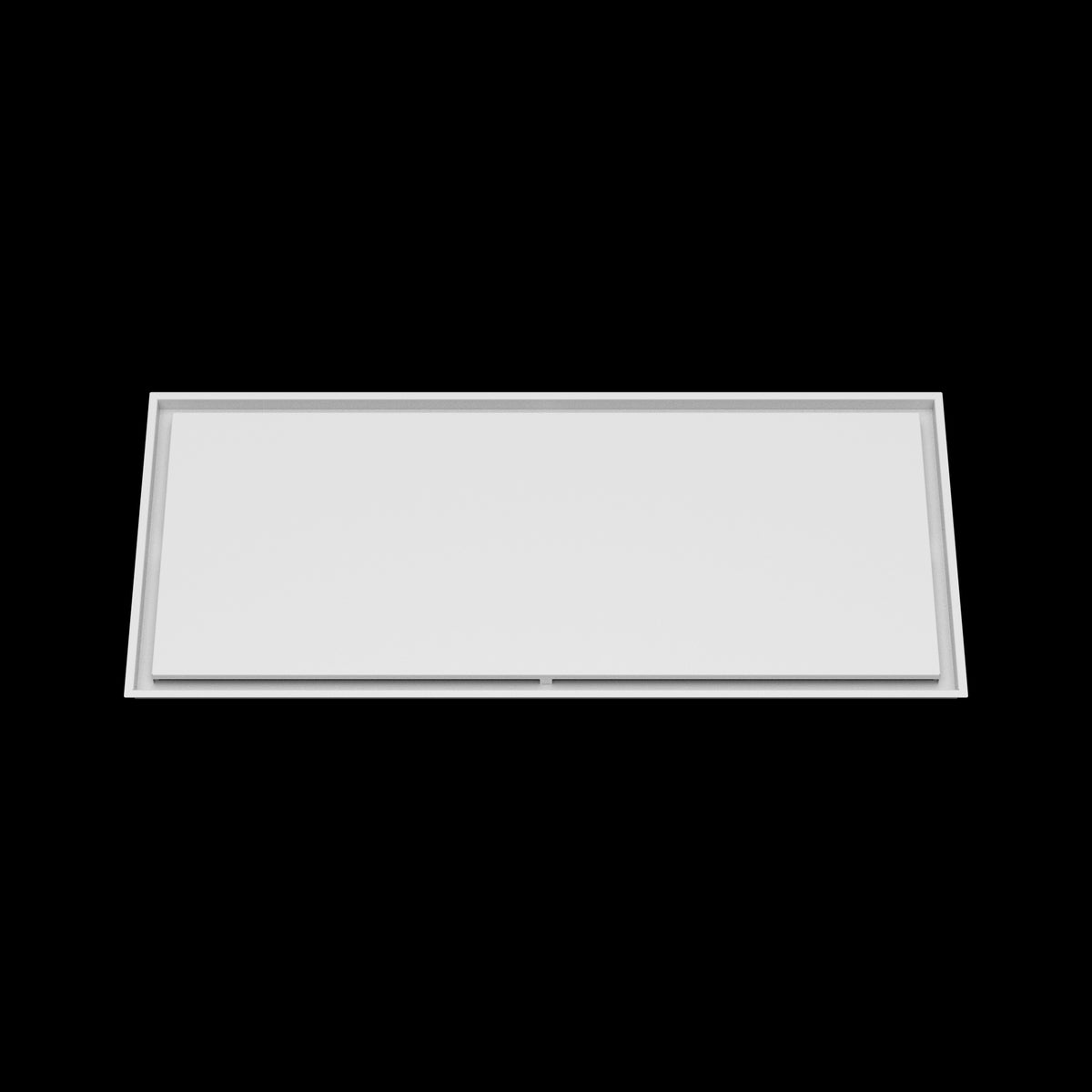 22x51 ceiling vent cover, front view