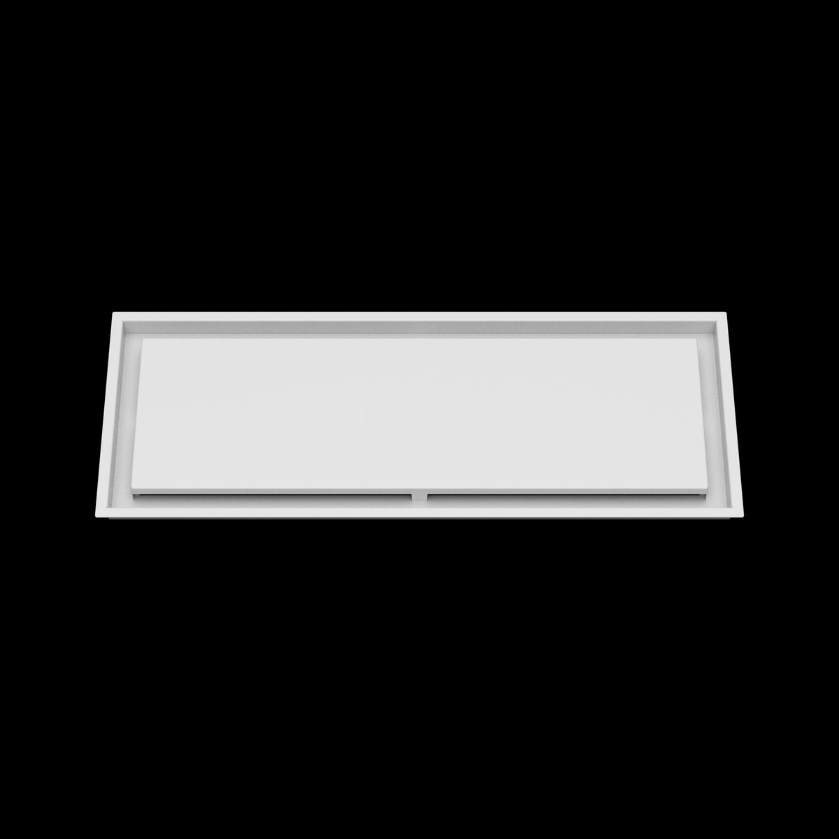 11x30 ceiling vent cover, front view