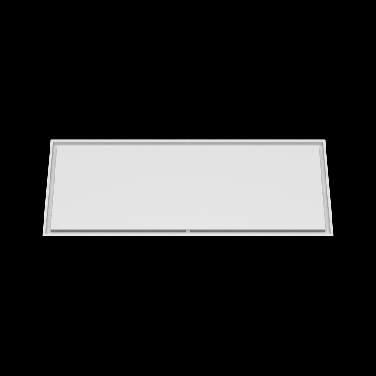 24x61 ceiling vent cover, front view