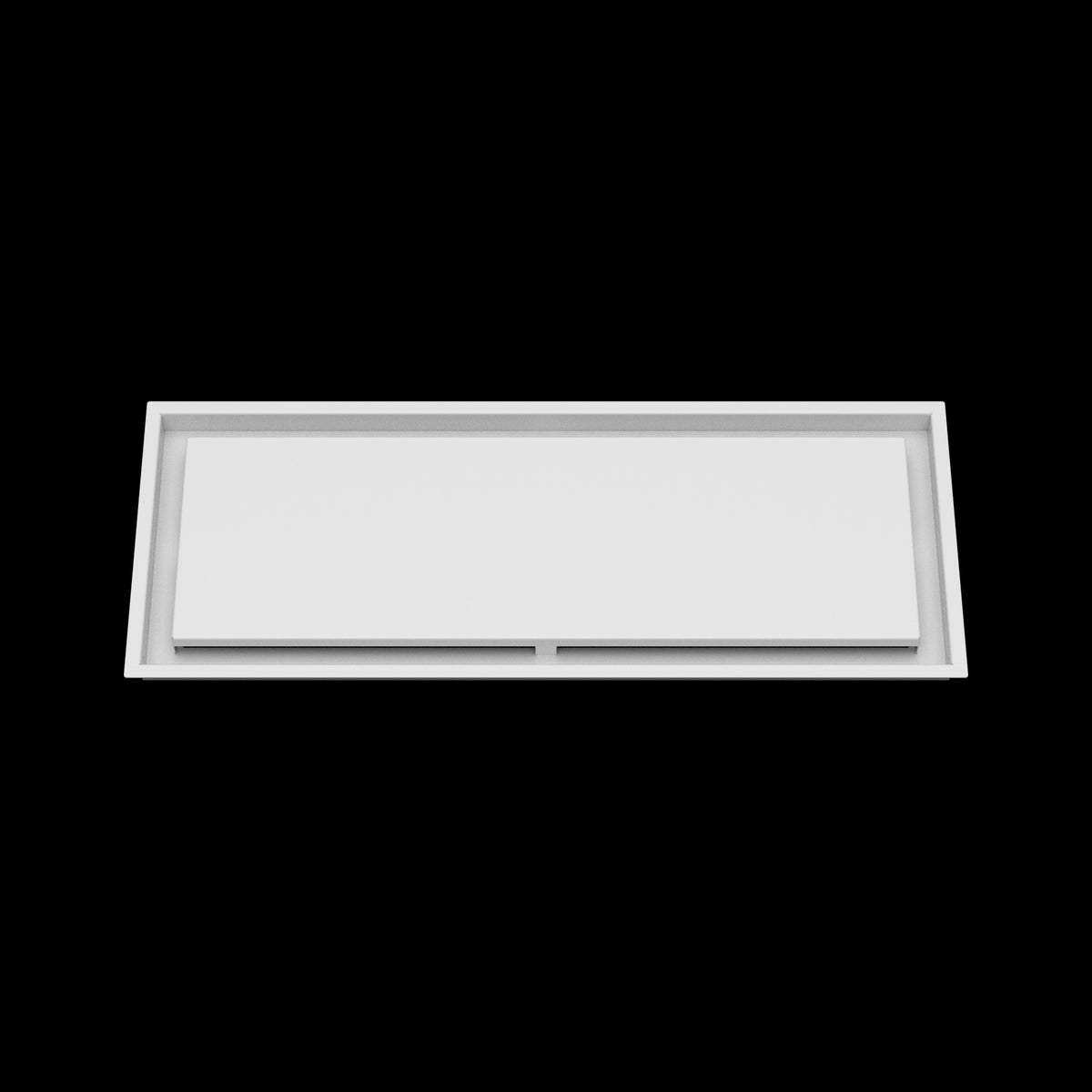 11x29 ceiling vent cover, front view