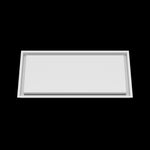 12x25 wall vent cover, front view