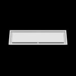 8x29 ceiling vent cover, front view