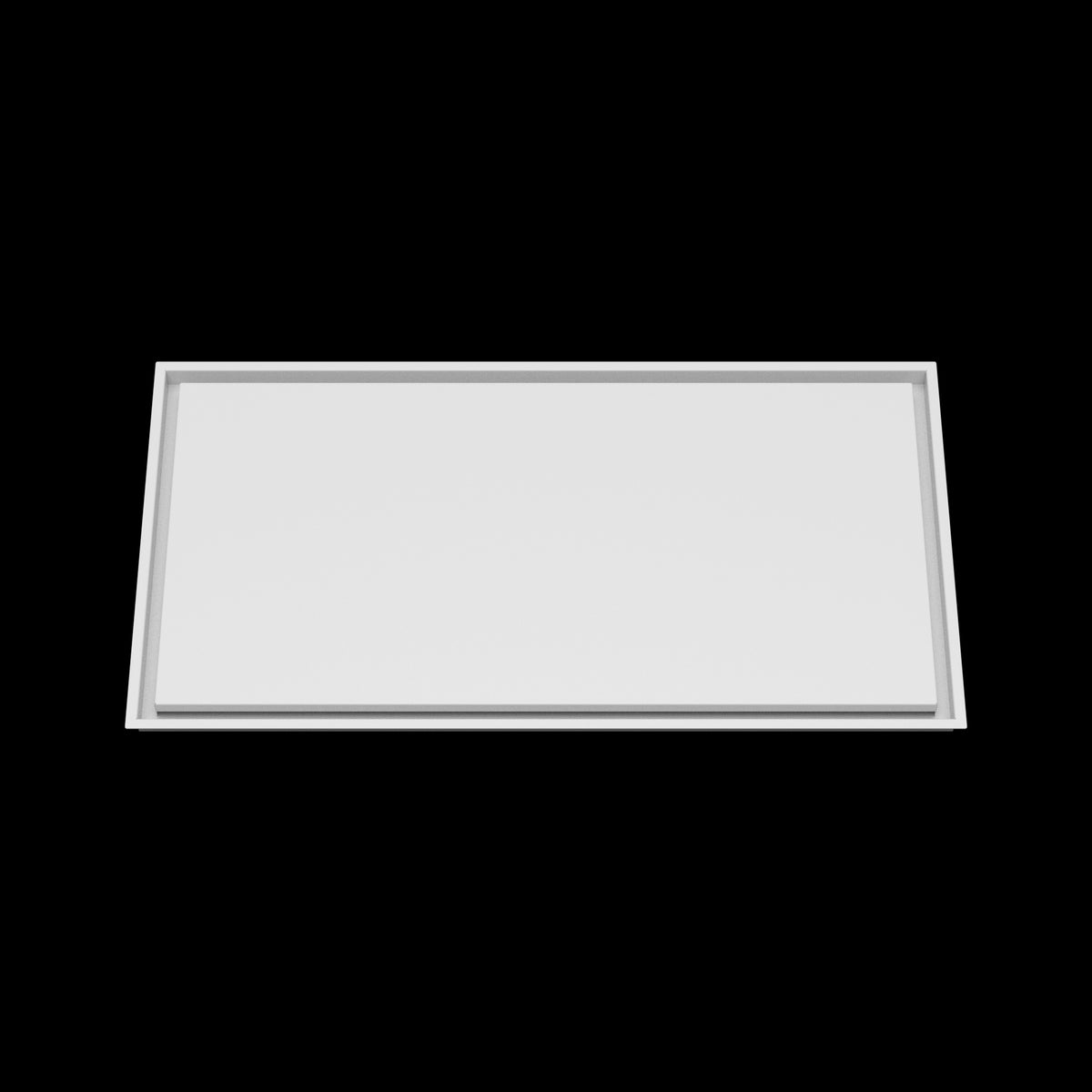 21x40 wall vent cover, front view