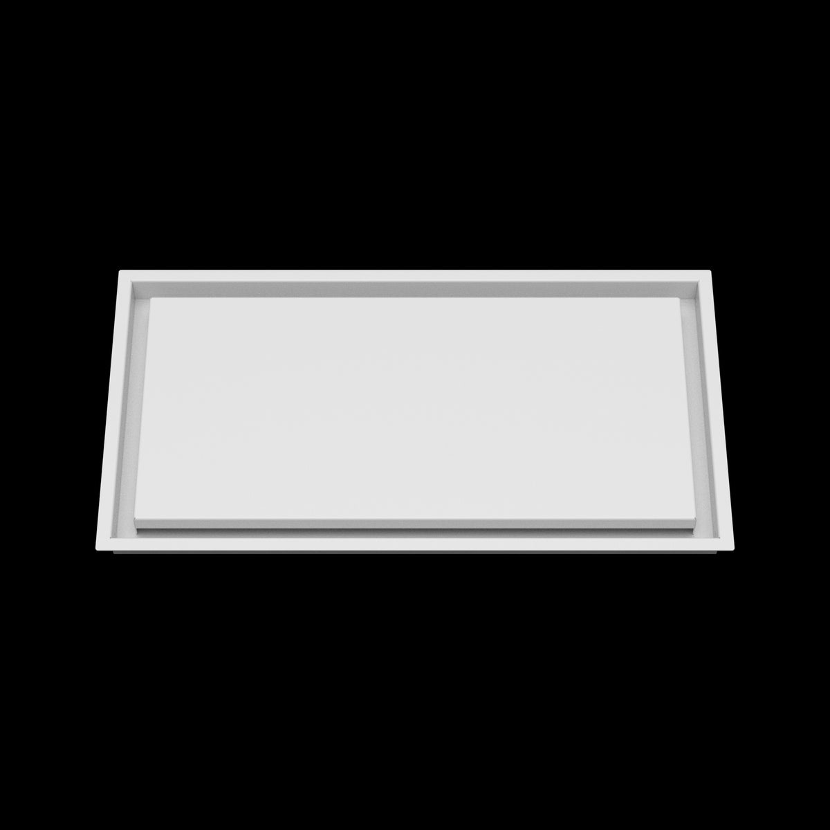 12x23 wall vent cover, front view