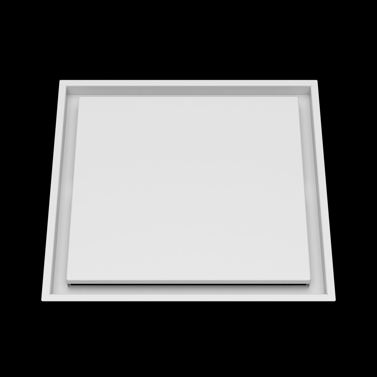 18x19 ceiling vent cover, front view