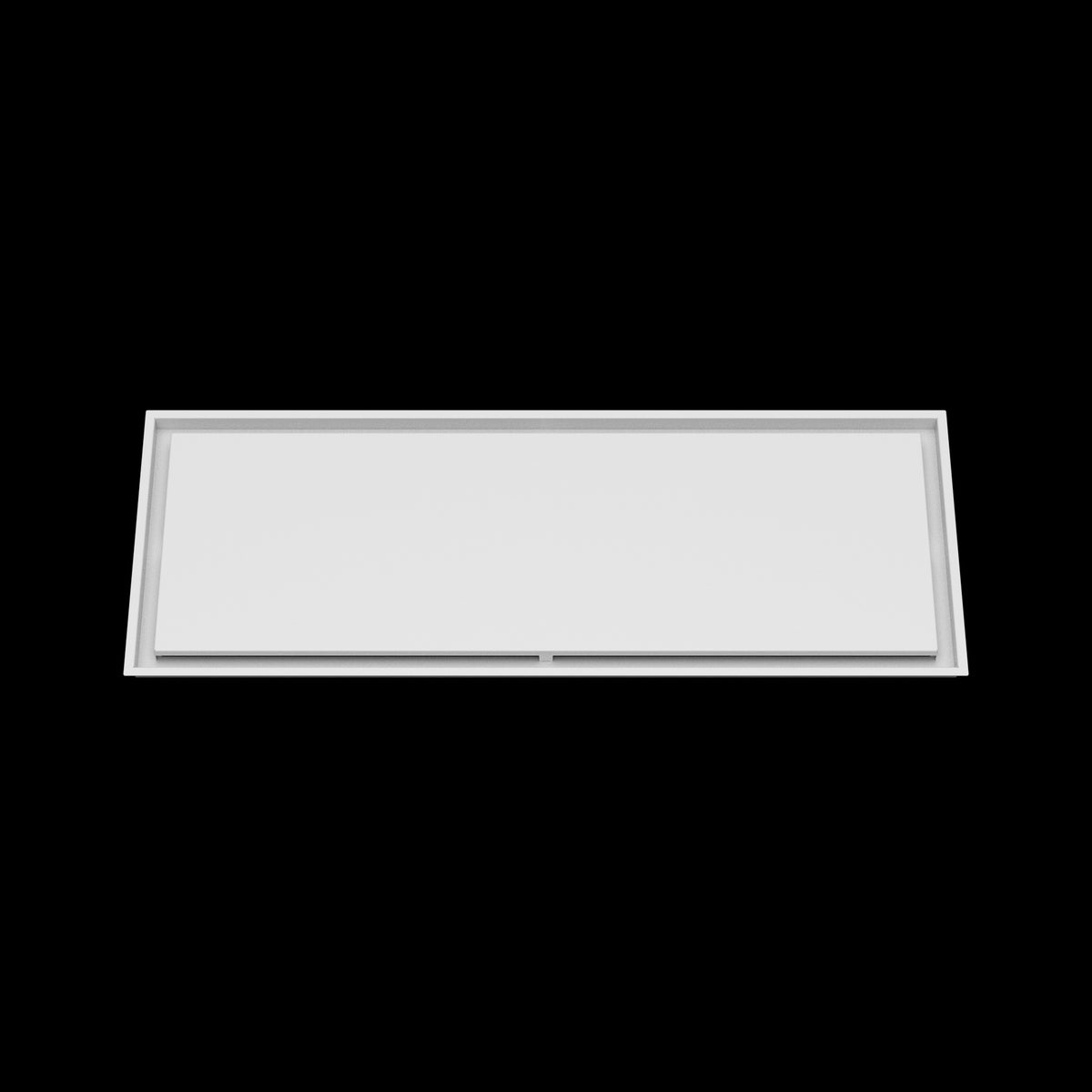 17x46 ceiling vent cover, front view