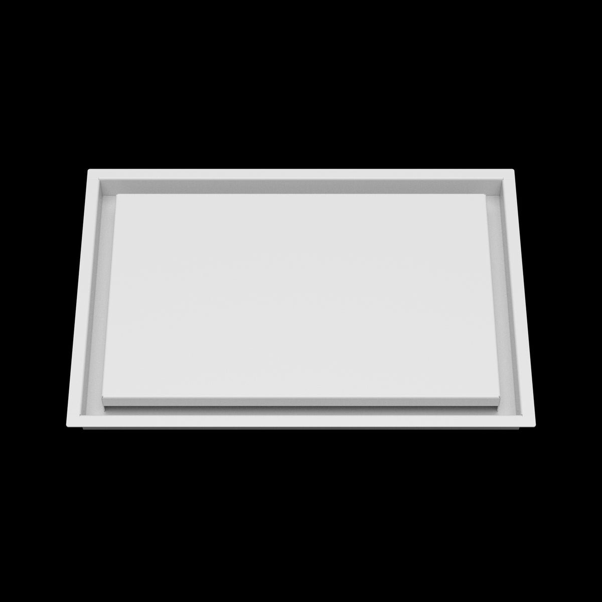 12x18 wall vent cover, front view