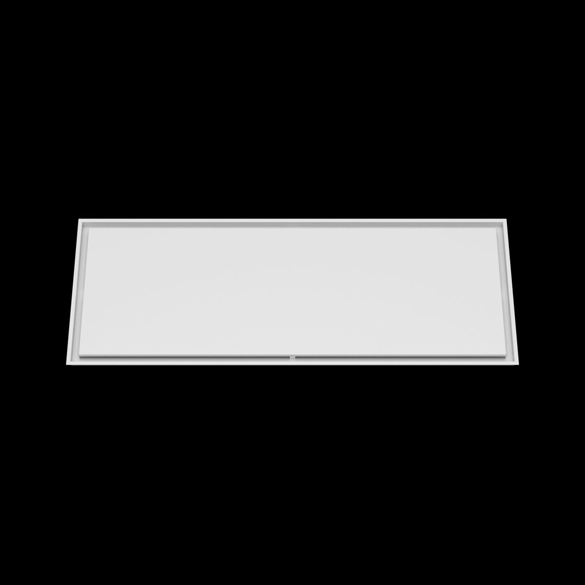 23x60 ceiling vent cover, front view