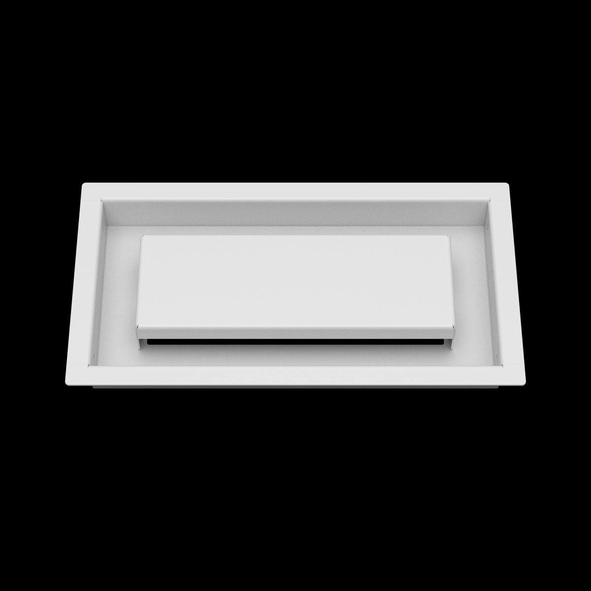 5x10 ceiling vent cover, front view