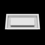 5x10 ceiling vent cover, front view