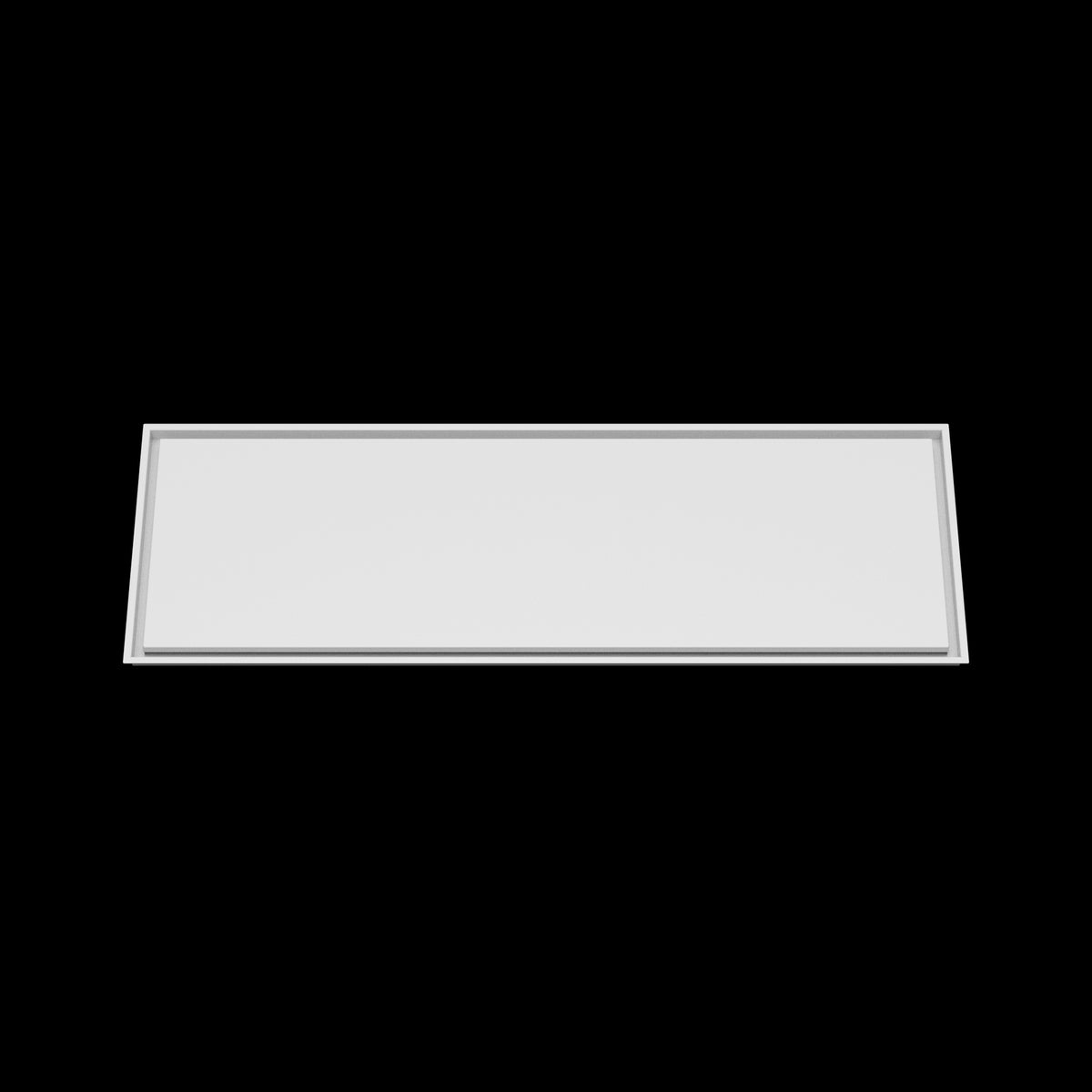 20x60 wall vent cover, front view