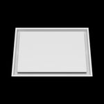 17x23 ceiling vent cover, front view