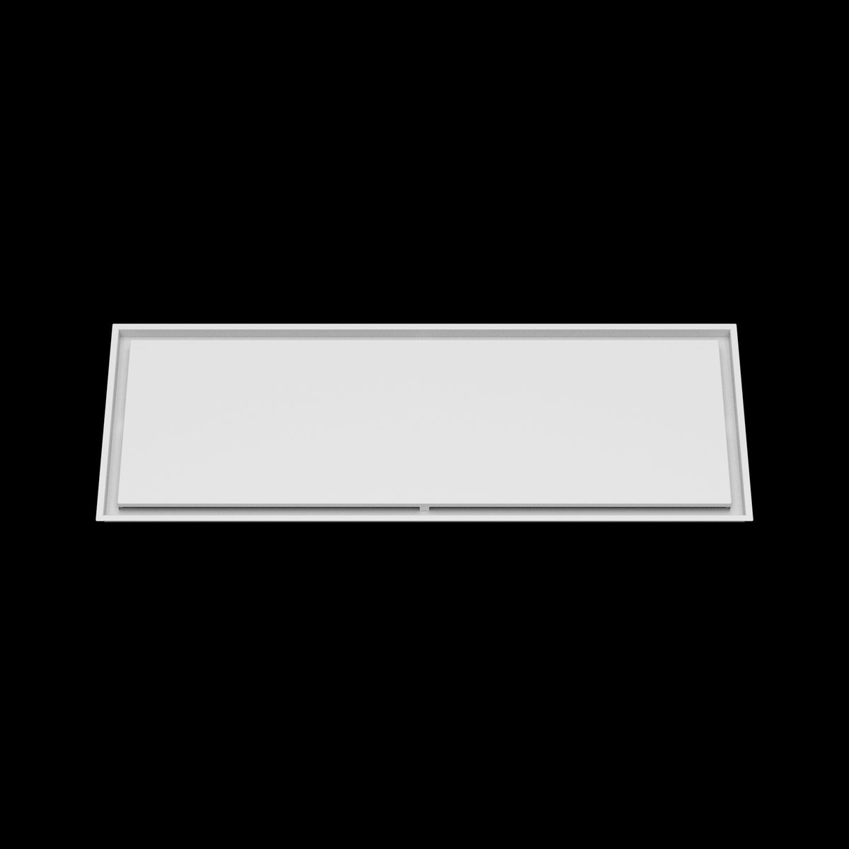 18x51 ceiling vent cover, front view