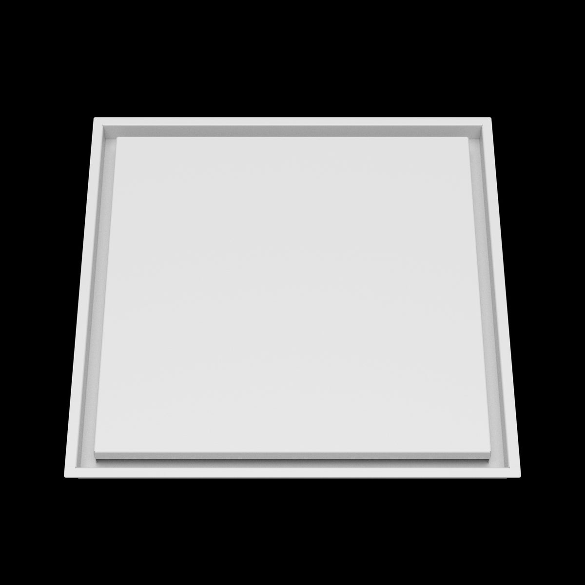 21x21 wall vent cover, front view