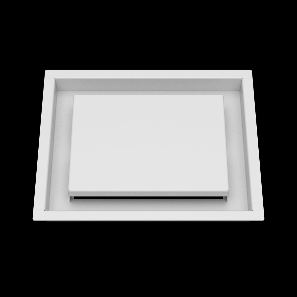 8x10 ceiling vent cover, front view