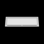9x28 ceiling vent cover, front view