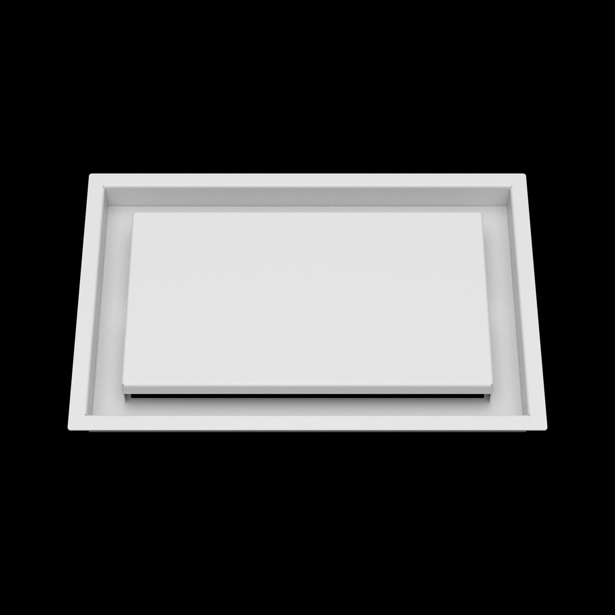 9x14 ceiling vent cover, front view