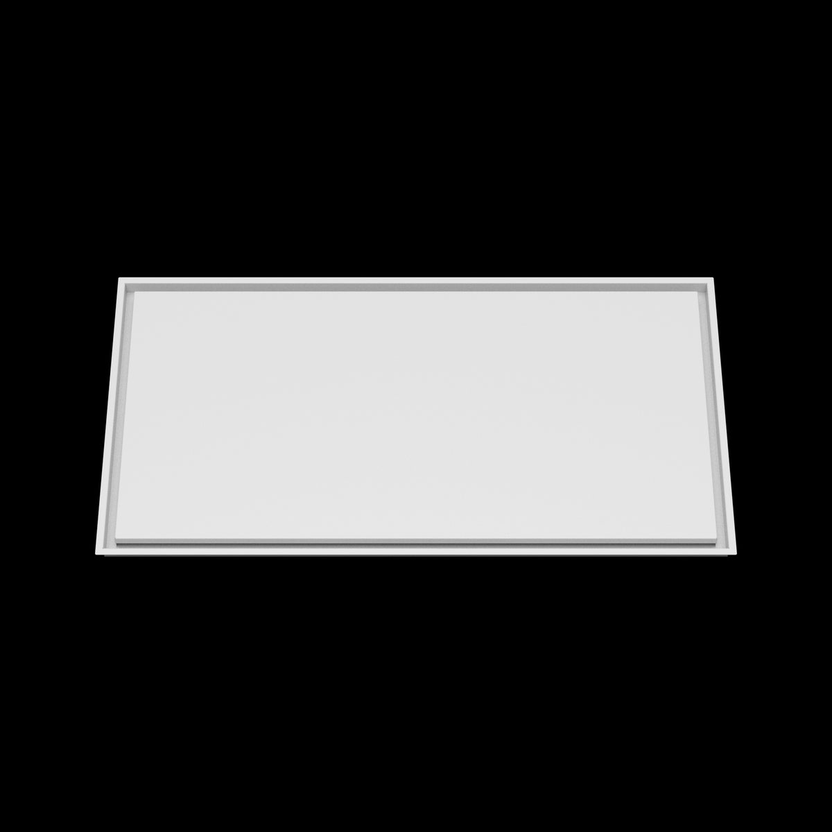 24x46 wall vent cover, front view