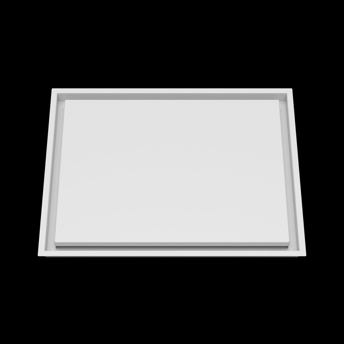 17x22 wall vent cover, front view