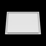 17x22 wall vent cover, front view