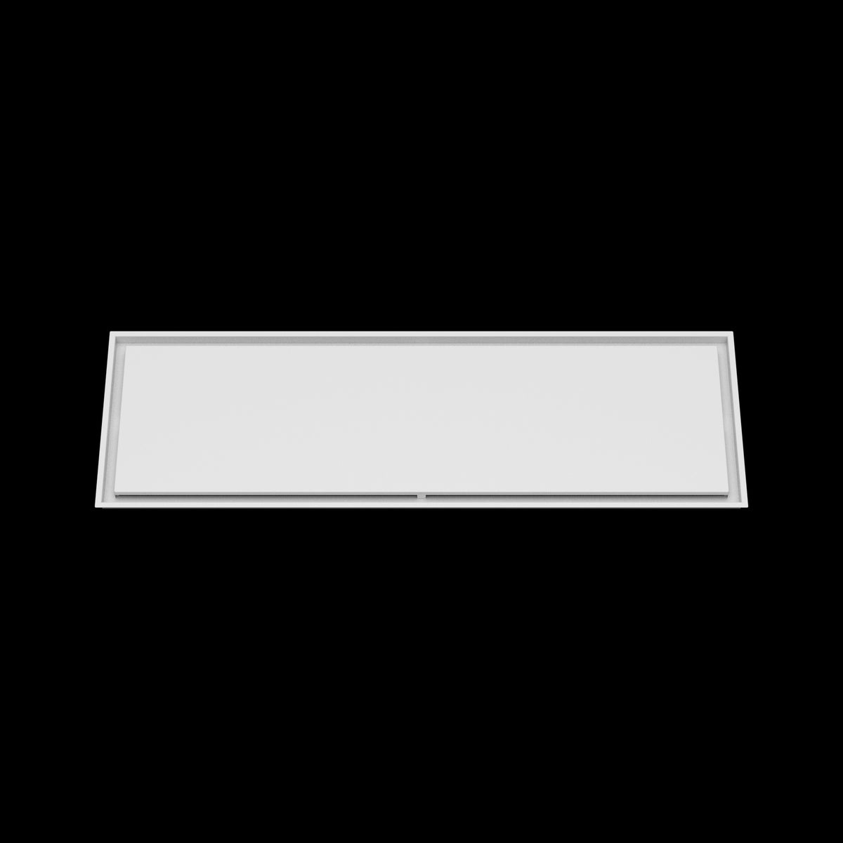 18x57 ceiling vent cover, front view