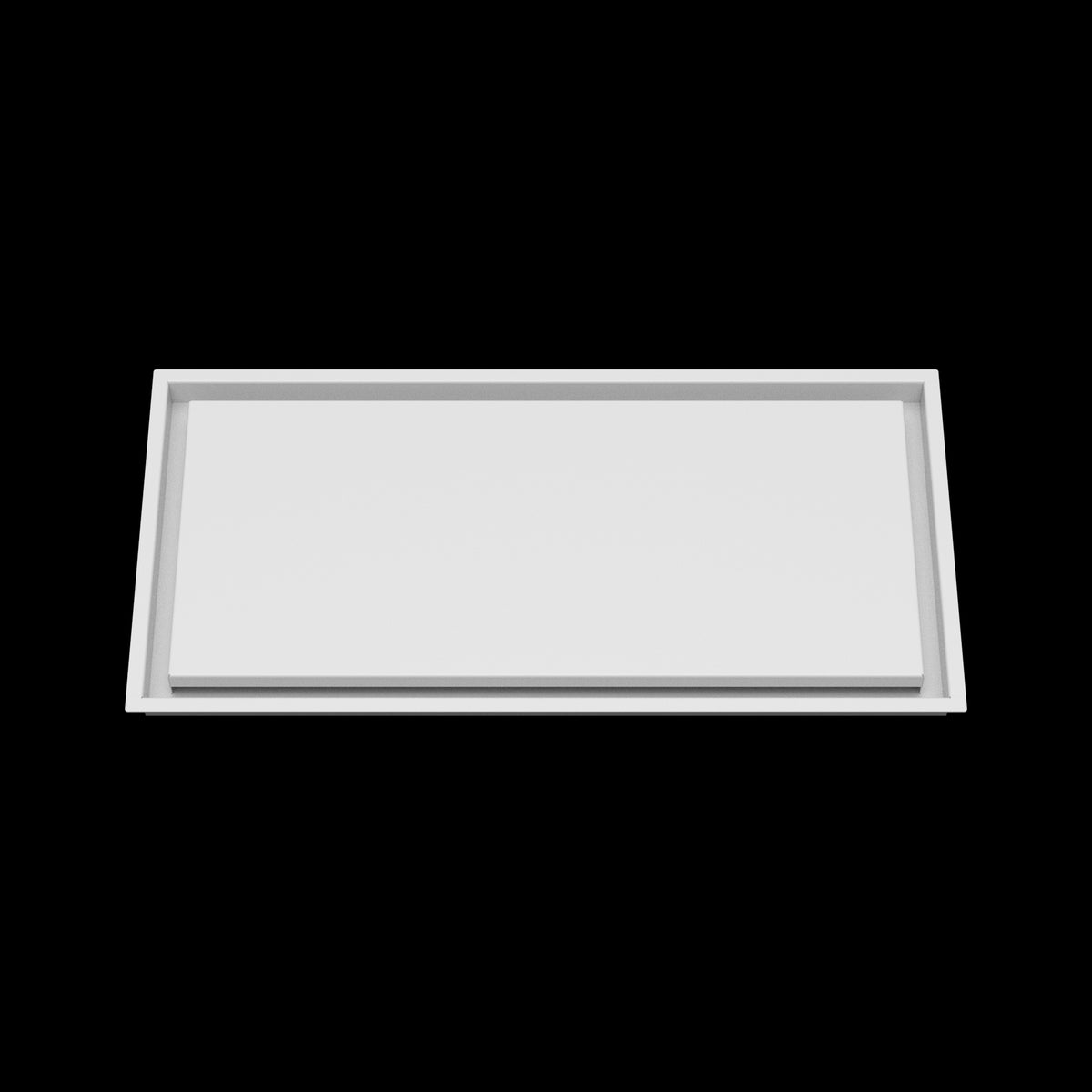 13x27 wall vent cover, front view