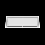 9x24 ceiling vent cover, front view