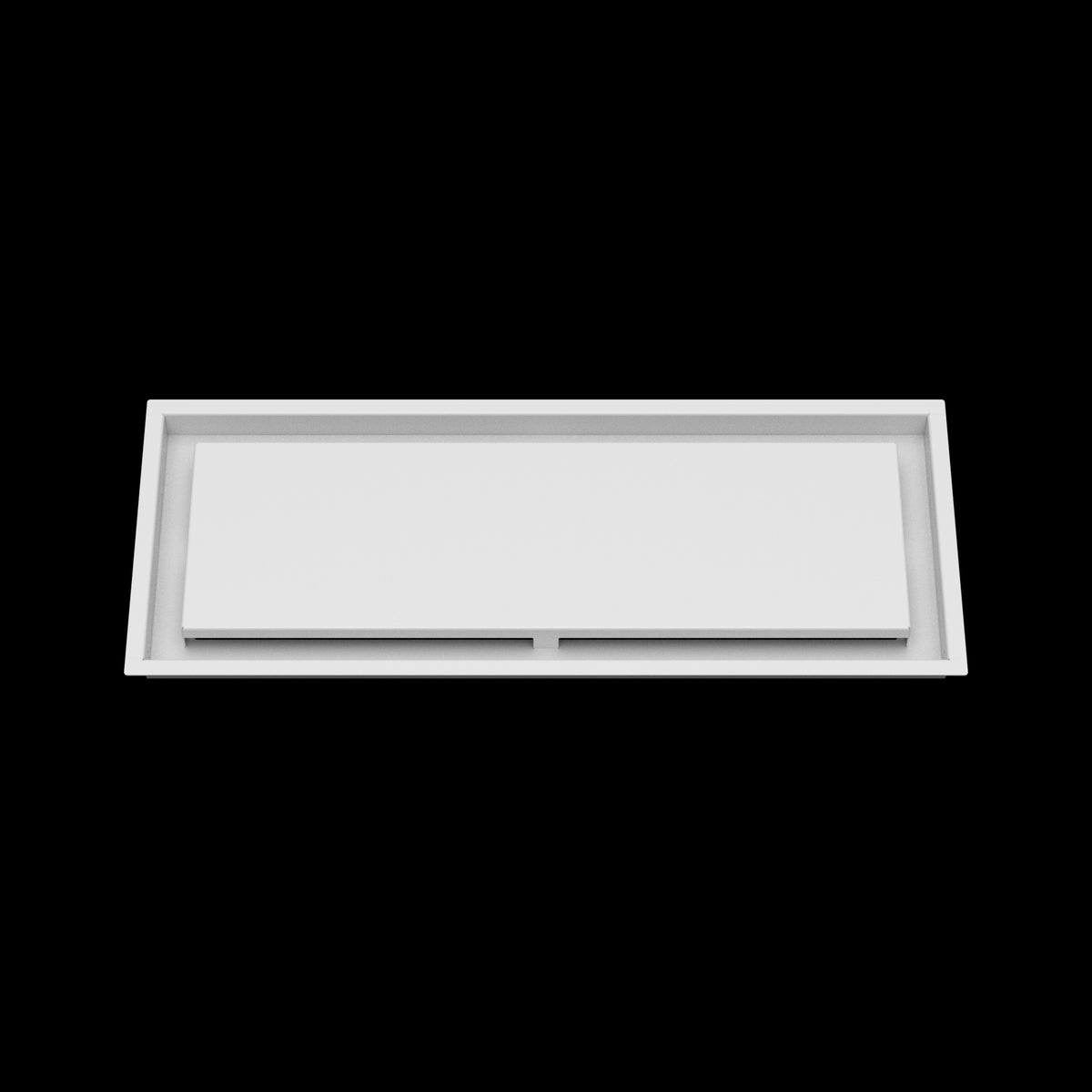 9x24 ceiling vent cover, front view