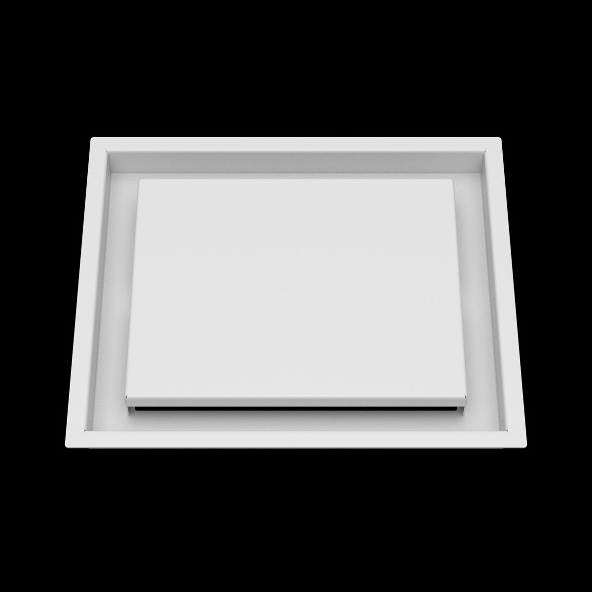 10x12 ceiling vent cover, front view