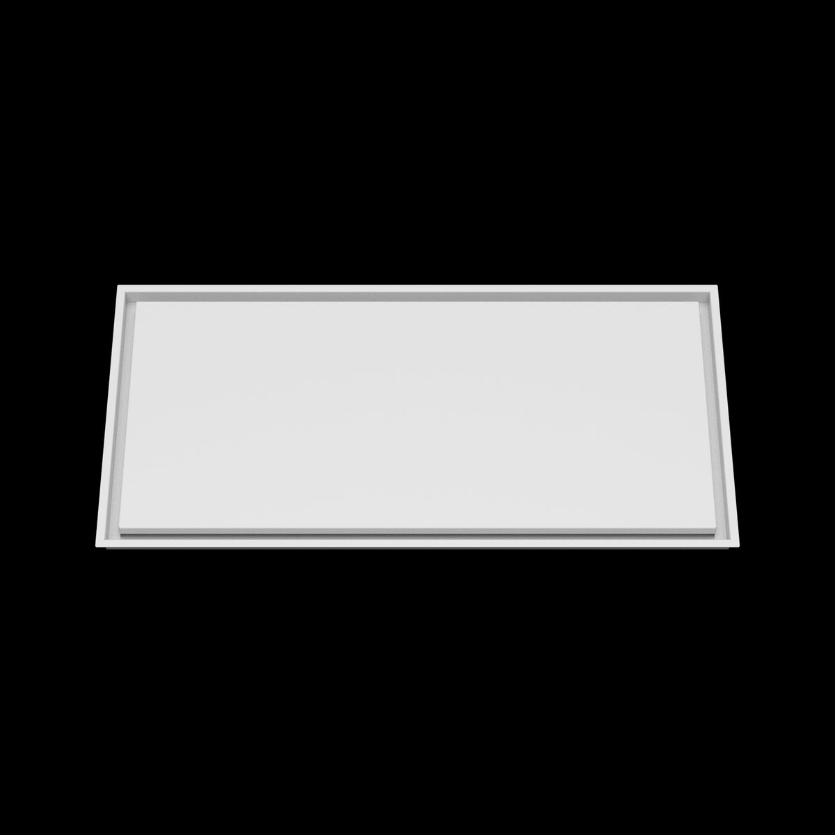 19x39 wall vent cover, front view
