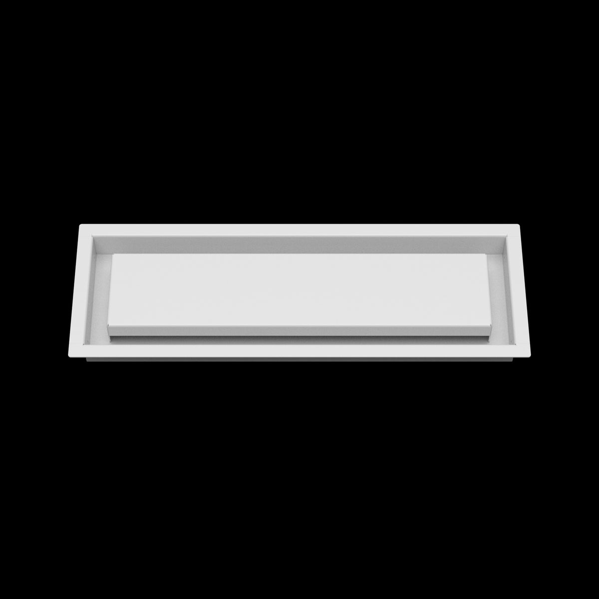 5x16 wall vent cover, front view