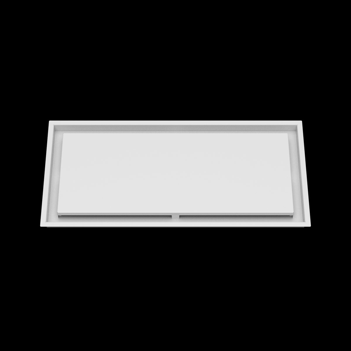 12x26 ceiling vent cover, front view