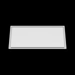 18x38 wall vent cover, front view