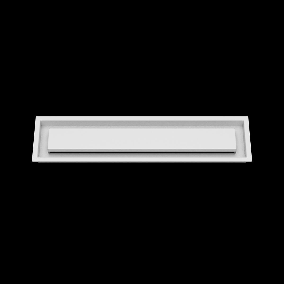 5x23 ceiling vent cover, front view