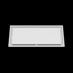 12x27 ceiling vent cover, front view