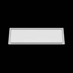 12x36 wall vent cover, front view