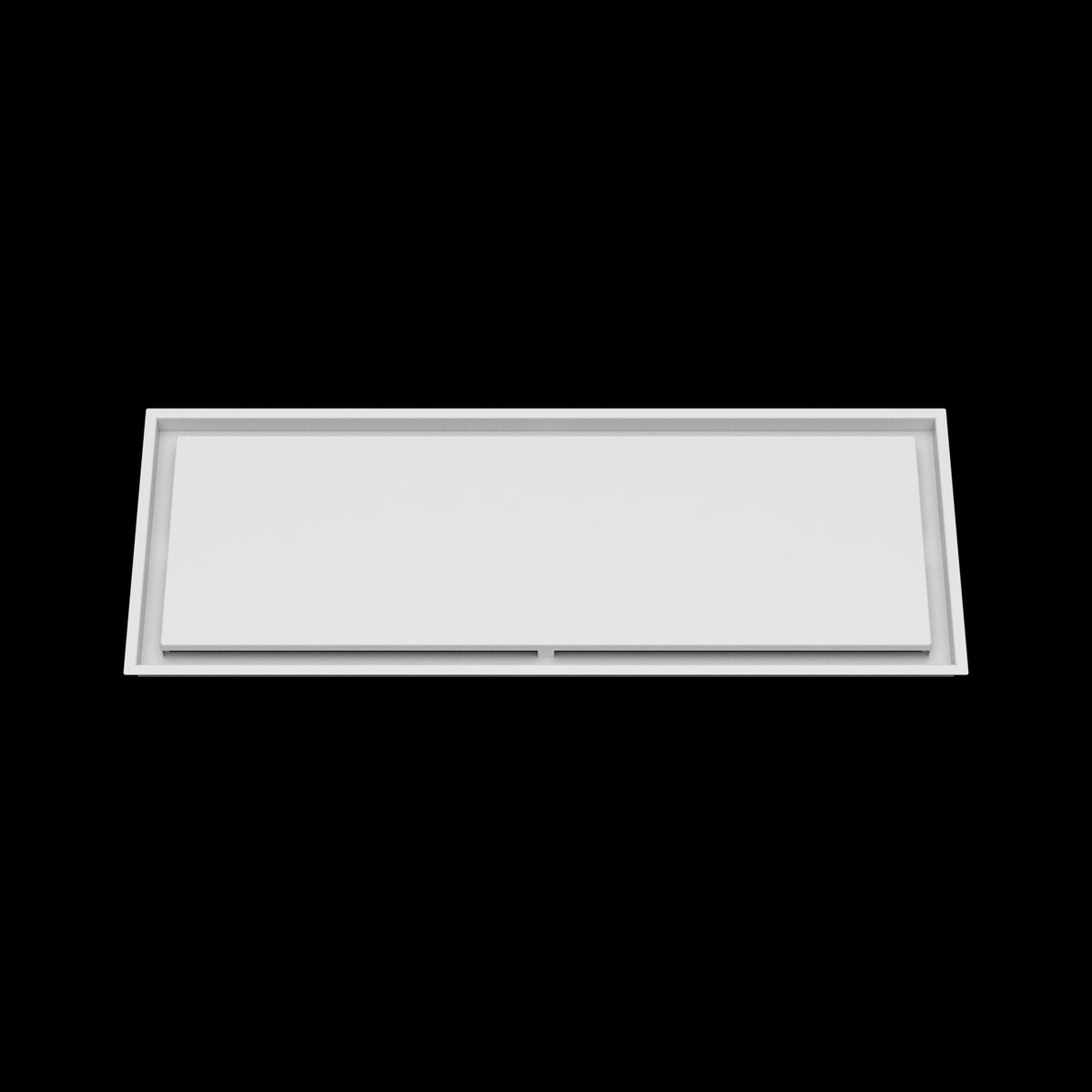 14x38 ceiling vent cover, front view