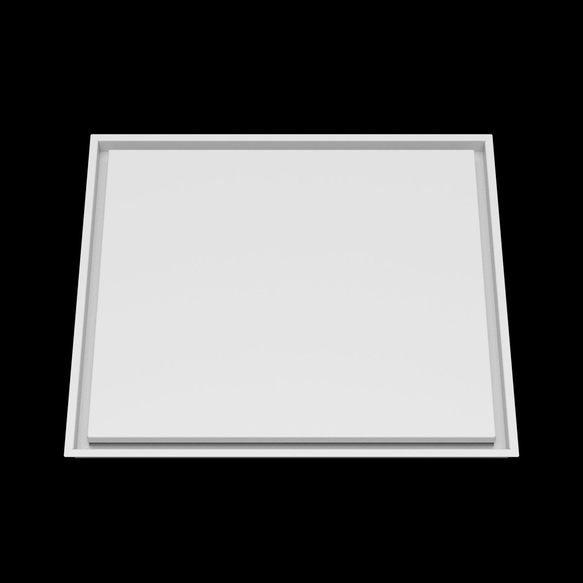 24x27 wall vent cover, front view