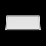 17x34 wall vent cover, front view