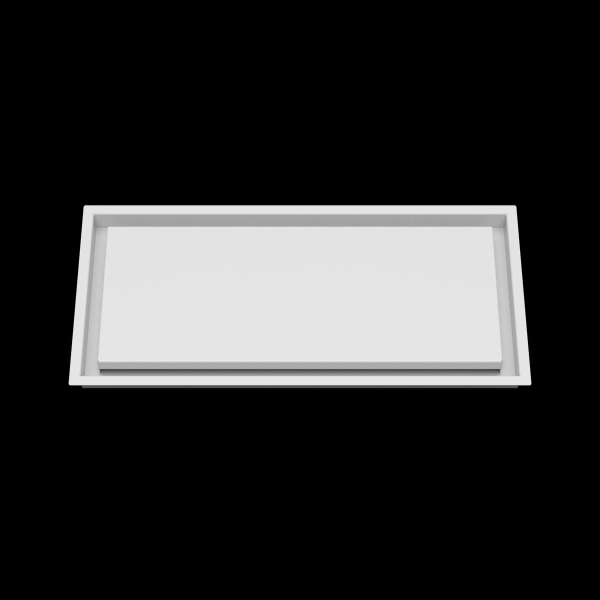 10x22 wall vent cover, front view