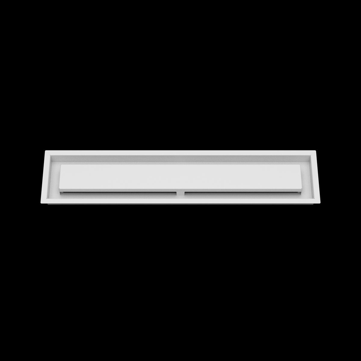 5x25 ceiling vent cover, front view