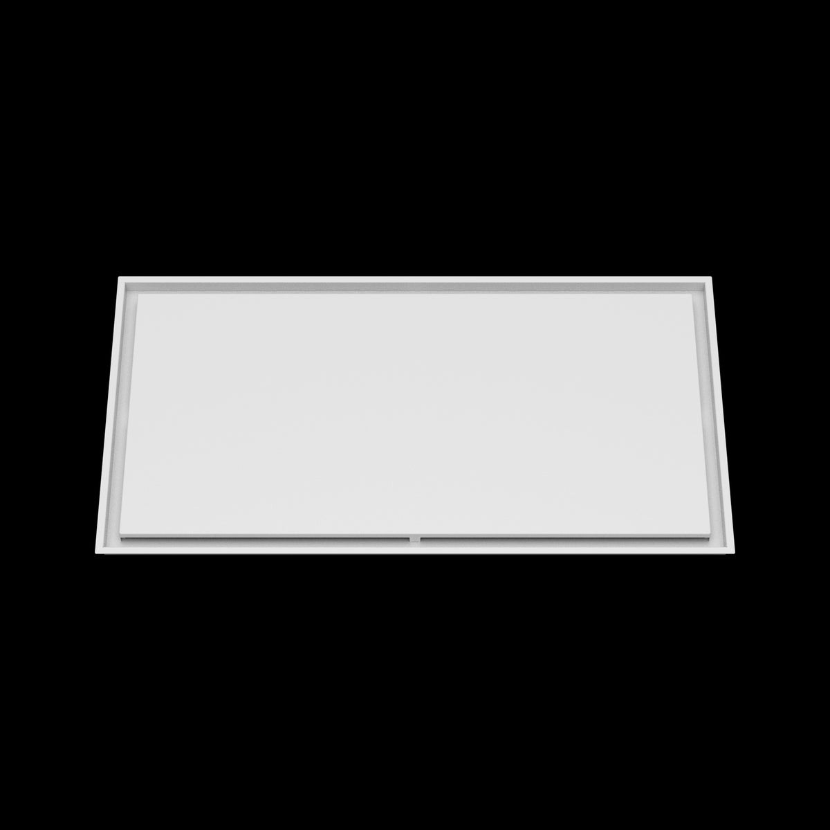 23x44 ceiling vent cover, front view