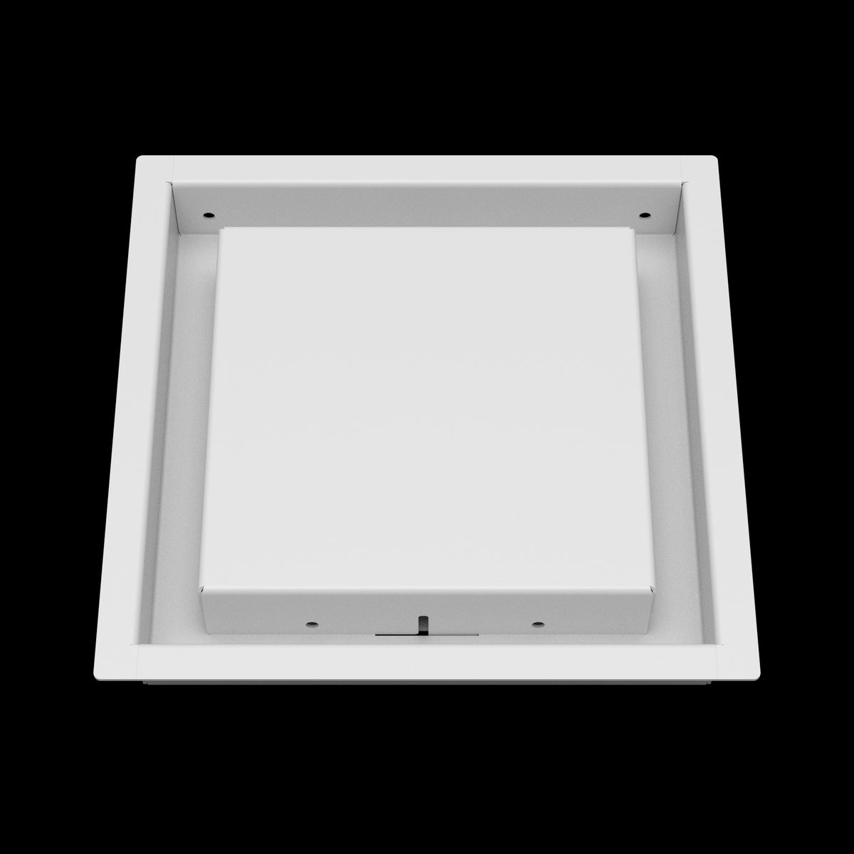 8x8 wall vent cover, front view