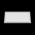 14x28 wall vent cover, front view